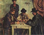 Paul Cezanne Les Foueurs de Cartes oil